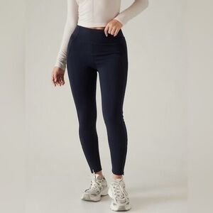 Athleta Delancey Skyline Sculptek in Navy High Rise